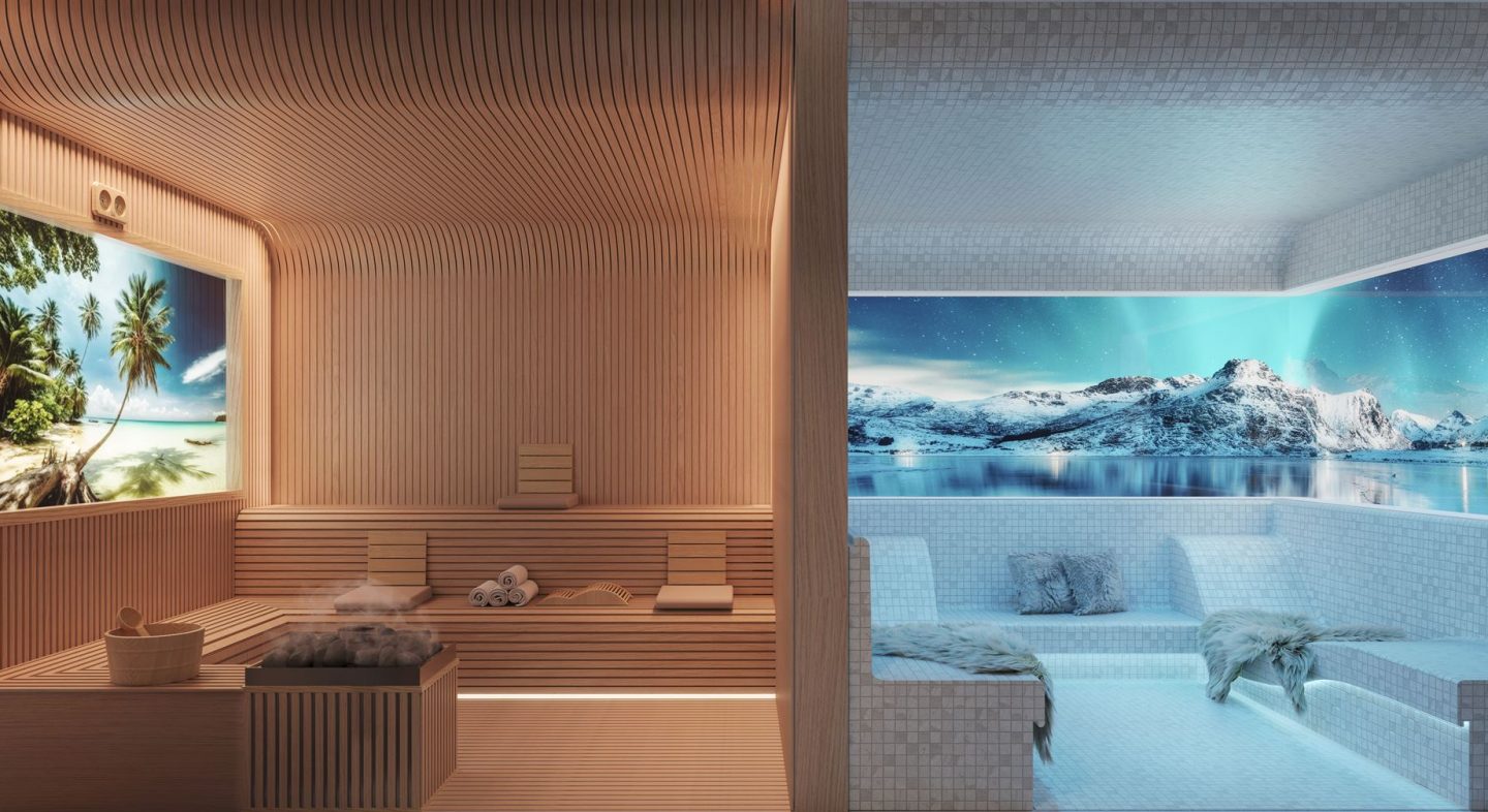 Mercer House - scenic sauna and ice room